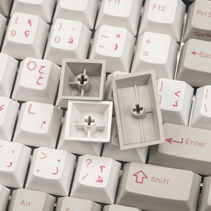 EnjoyPBT Arabic DYE-Sub Keycaps Set (147 keys) - أكسسوار لوحة مفاتيح